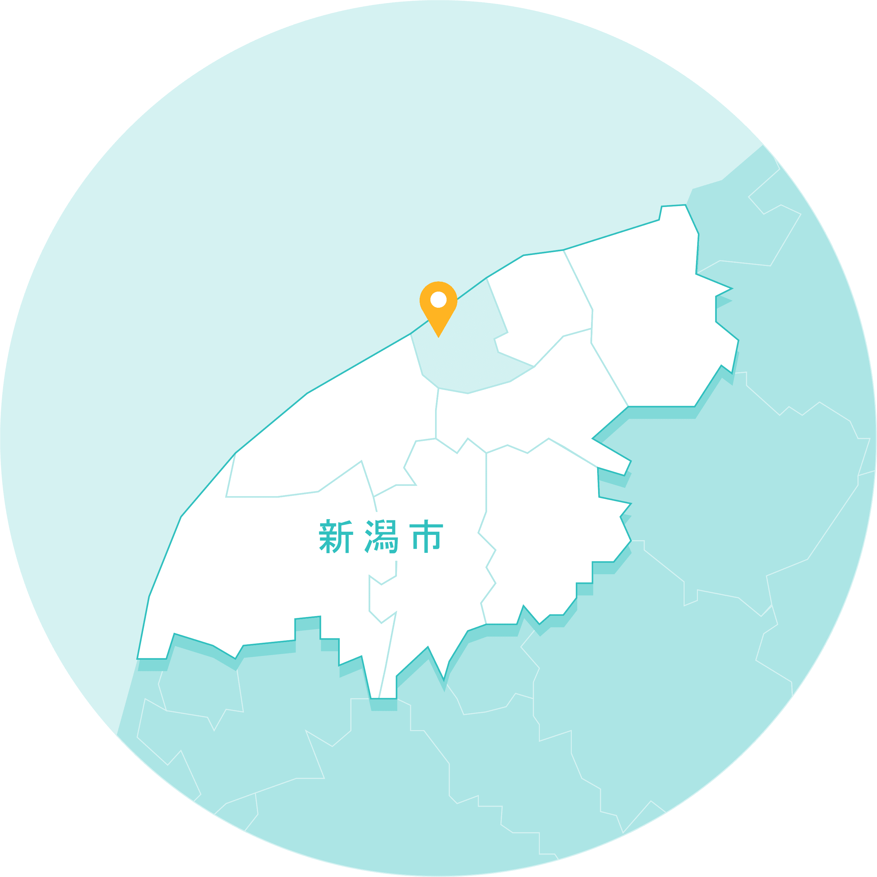 新潟エリア地図